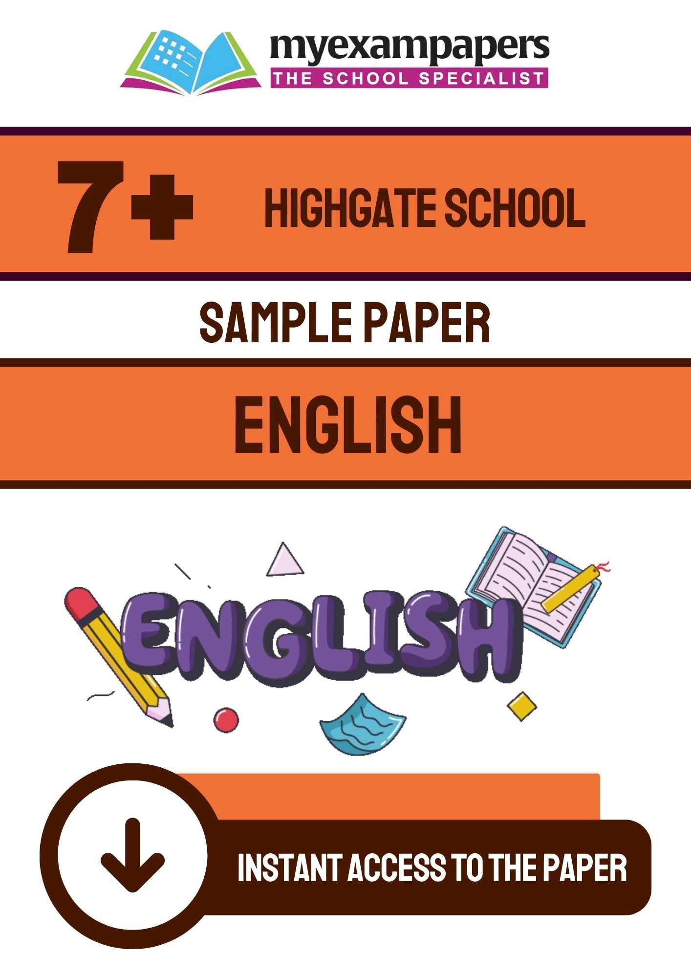 7+ Highgate School - English